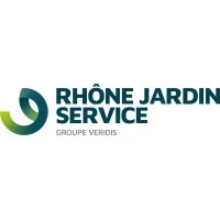 Voici le logo de la marque RHONE JARDIN SERVICE (RJS) qui représente son identité graphique.