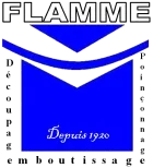 Voici le logo de la marque SOCIETE FLAMME qui représente son identité graphique.