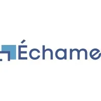 Voici le logo de la marque ECHAME TDI qui représente son identité graphique.