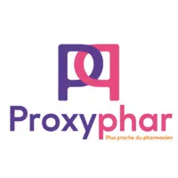 Voici le logo de la marque PROXYPHAR qui représente son identité graphique.