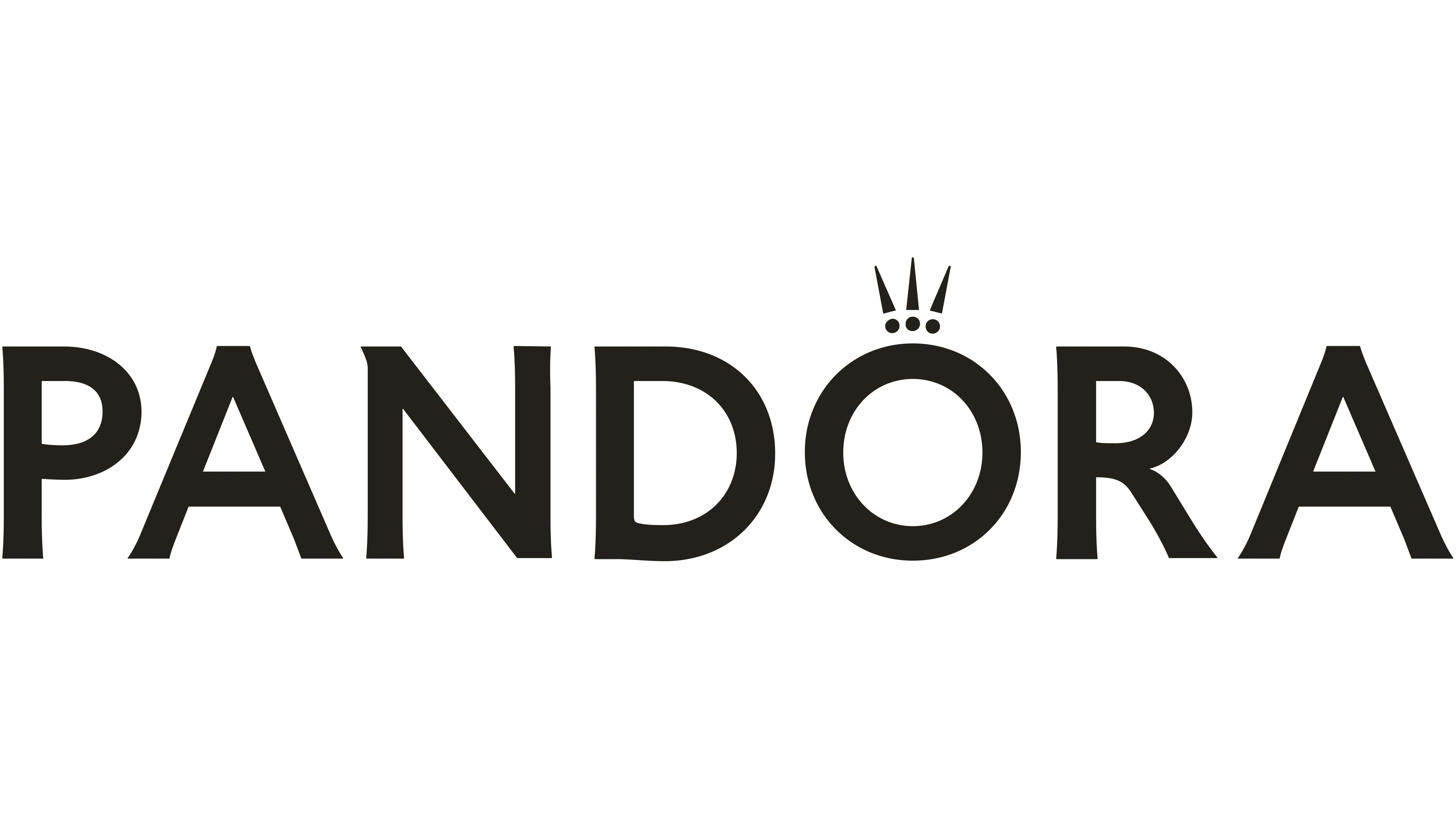 Voici le logo de la marque PANDOR qui représente son identité graphique.