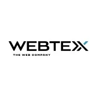 Voici le logo de la marque WEBTEX qui représente son identité graphique.