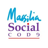 Voici le logo de la marque MASSILIA SOCIAL CODE qui représente son identité graphique.