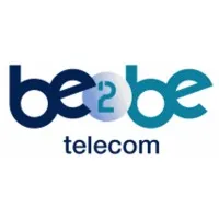 Voici le logo de la marque BE2BE TELECOM qui représente son identité graphique.