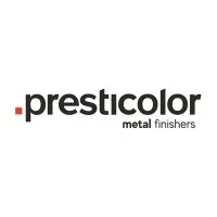 Voici le logo de la marque PRESTI COLOR qui représente son identité graphique.