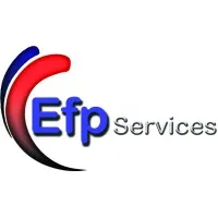 Voici le logo de la marque EFP SERVICES qui représente son identité graphique.