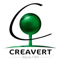 Voici le logo de la marque CREAVERT SERVICES qui représente son identité graphique.
