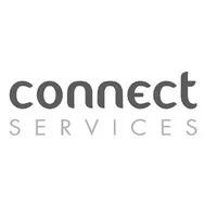 Voici le logo de la marque CONNECT SERVICES qui représente son identité graphique.