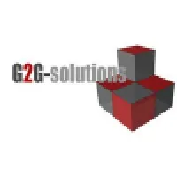 Voici le logo de la marque G2G-SOLUTIONS qui représente son identité graphique.