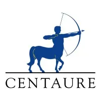 Voici le logo de la marque CENTAURE COMMUNICATION NUMERIQUE (CENTAURE) qui représente son identité graphique.