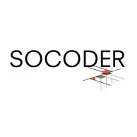 Voici le logo de la marque SOCIETE DE CONCEPTION, D'ETUDE ET DE REALISATION SOCODER (SOCODER) qui représente son identité graphique.
