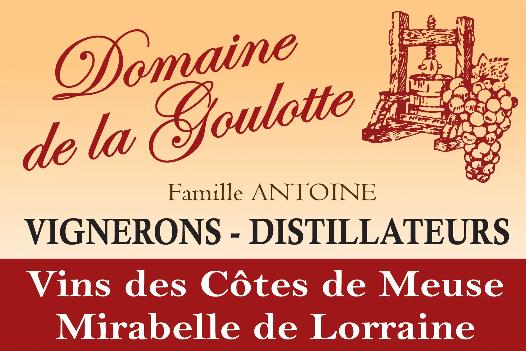 DOMAINE DE LA GOULOTTE logo