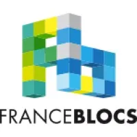 Voici le logo de la marque FRANCE BLOCS (FB) qui représente son identité graphique.