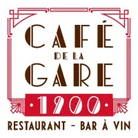 CAFE DE LA GARE 1900 logo