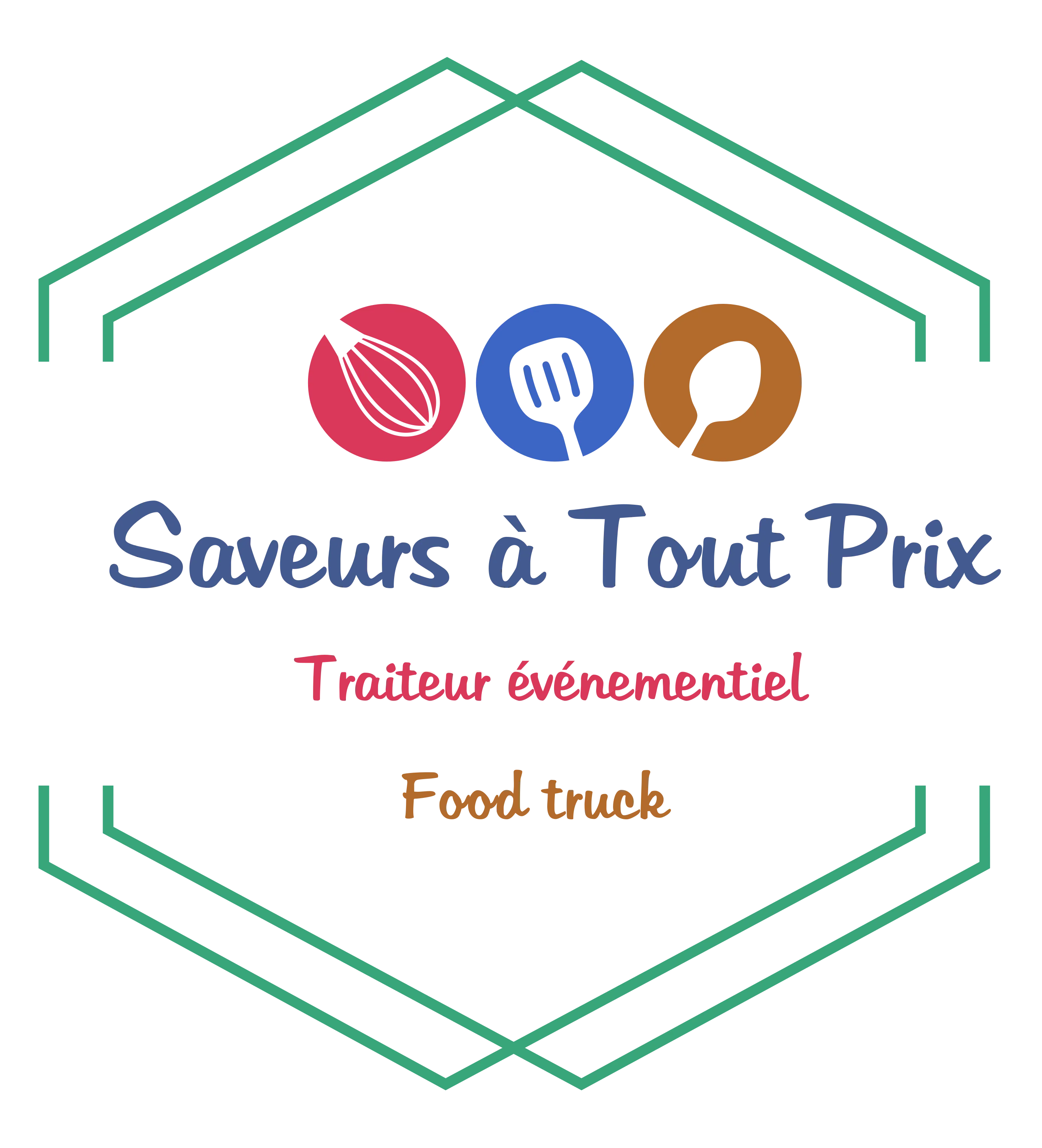 SAVEURS A TOUT PRIX (STP) logo