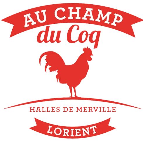 AU CHAMP DU COQ logo