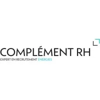 Voici le logo de la marque COMPLEMENT RH qui représente son identité graphique.