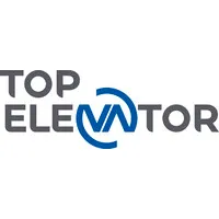 Voici le logo de la marque TOP ELEVATOR qui représente son identité graphique.