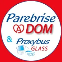 Voici le logo de la marque PROXYBUS GLASS qui représente son identité graphique.