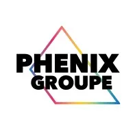 Voici le logo de la marque PHENIX GROUPE qui représente son identité graphique.