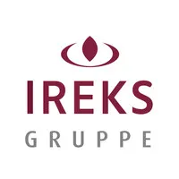 Voici le logo de la marque IREKS GMBH qui représente son identité graphique.