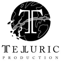 TELLURIC PRODUCTION (T.P.) logo