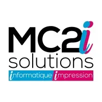 Voici le logo de la marque MC2I SOLUTIONS qui représente son identité graphique.