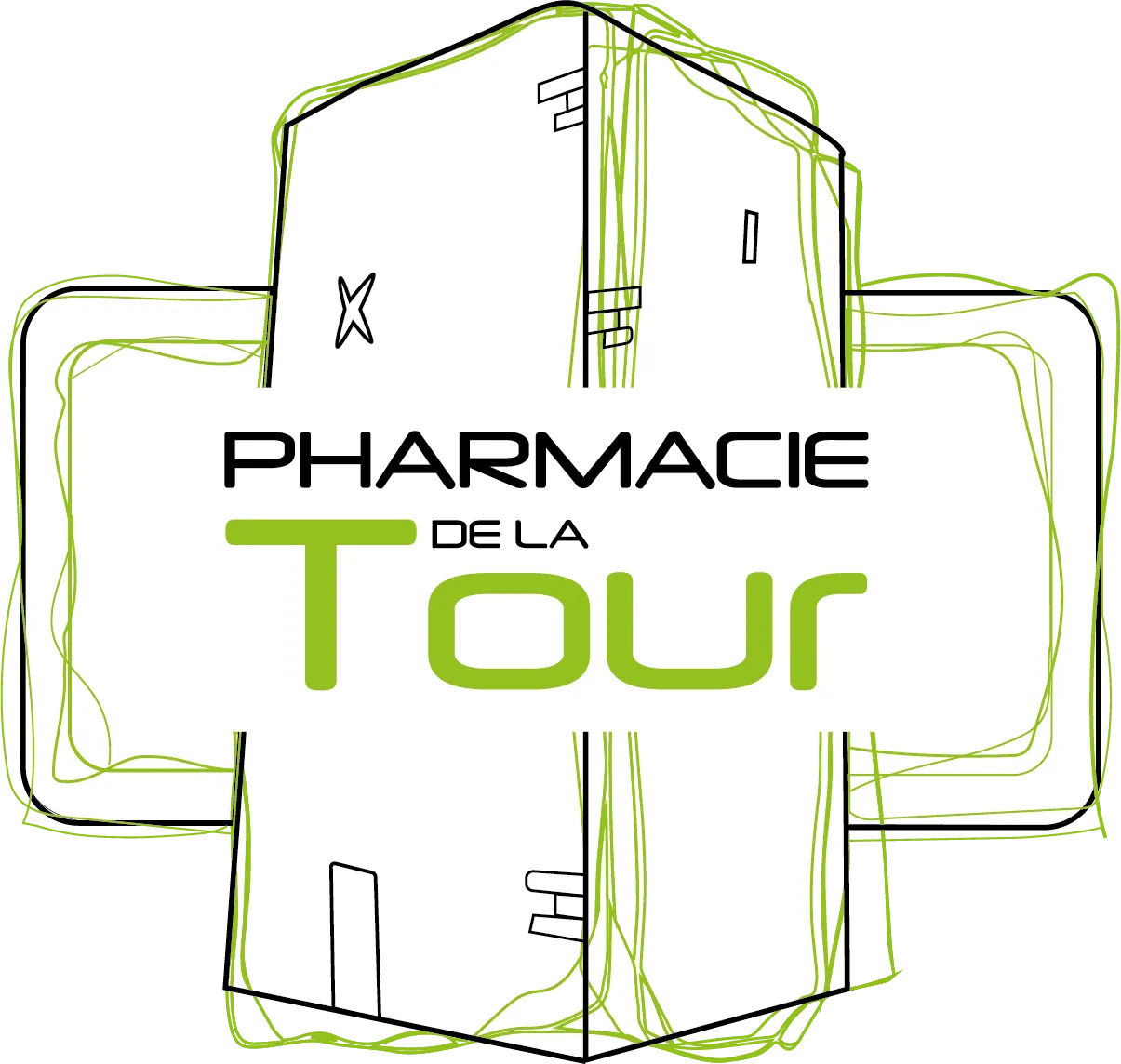PHARMACIE DE LA TOUR logo