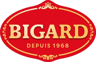 Voici le logo de la marque BIGARD DISTRIBUTION qui représente son identité graphique.