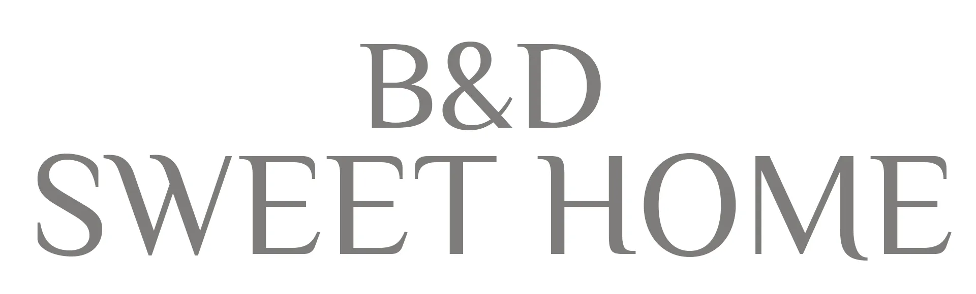 B & D SWEET HOME logo