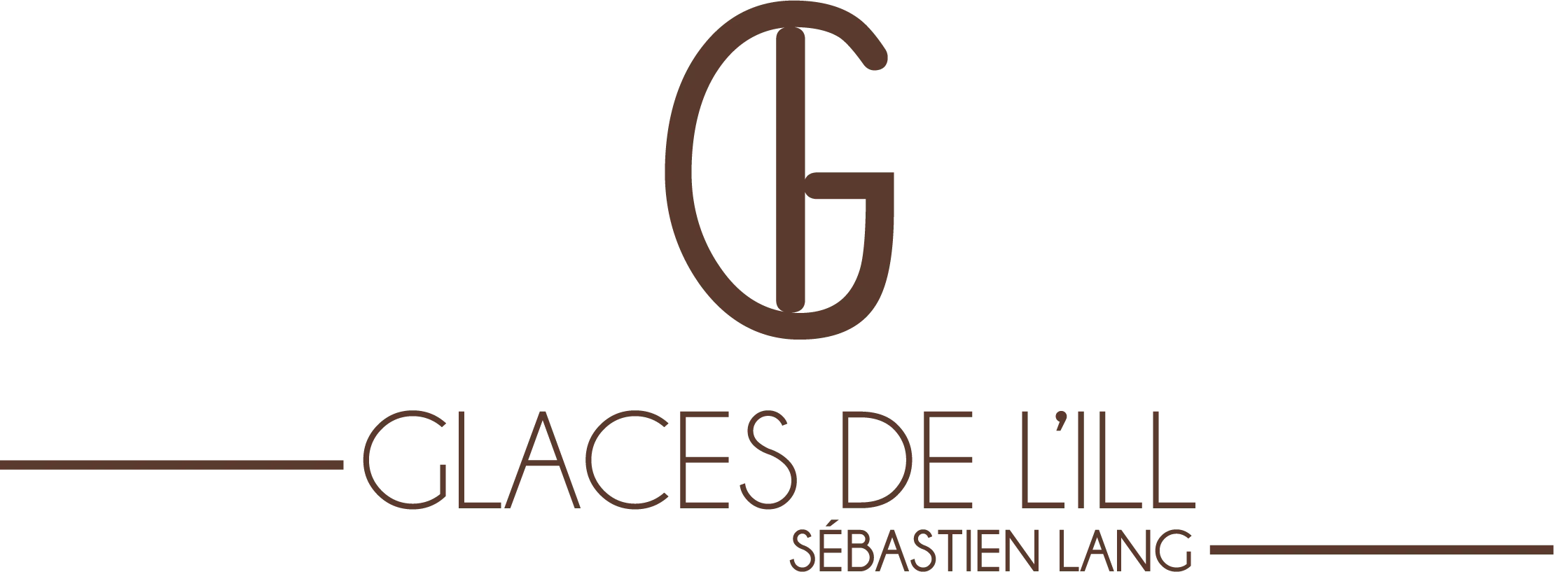 LES GLACES DE L'ILL logo
