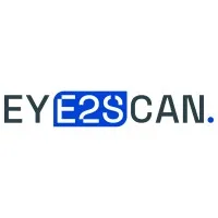 Voici le logo de la marque EYE2SCAN SOLUTIONS qui représente son identité graphique.