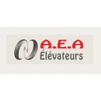 A.E.A ACCESSIBILITE PAR L'ELEVATEUR OU L'ASCENSEUR logo