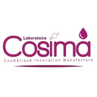 Voici le logo de la marque COSIMA LABORATOIRE qui représente son identité graphique.