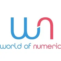 Voici le logo de la marque WORLD OF NUMERIC (WON) qui représente son identité graphique.