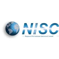 Voici le logo de la marque N.I.S.C qui représente son identité graphique.