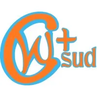 Voici le logo de la marque WC+SUD qui représente son identité graphique.
