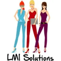 Voici le logo de la marque LMI SOLUTIONS qui représente son identité graphique.