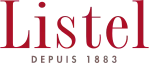 Voici le logo de la marque LISTEL SAS qui représente son identité graphique.