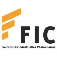Voici le logo de la marque F.I.C FOURNITURES INDUSTRIELLES DE CHALON qui représente son identité graphique.