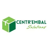 Voici le logo de la marque CENTR'EMBAL SOLUTIONS qui représente son identité graphique.