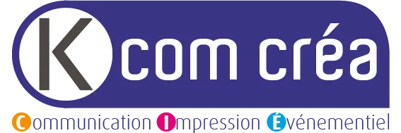 K COM CREA logo