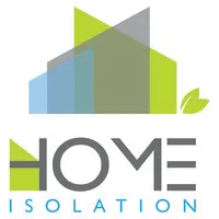 Voici le logo de la marque HOME ISOLATION qui représente son identité graphique.