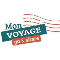 Voici le logo de la marque MON VOYAGE qui représente son identité graphique.