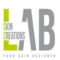 Voici le logo de la marque LAB SKIN CREATIONS qui représente son identité graphique.