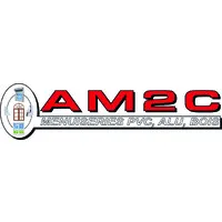Voici le logo de la marque AM2C qui représente son identité graphique.