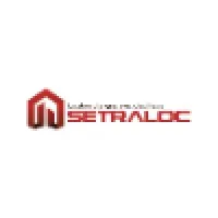 Voici le logo de la marque SETRALOC qui représente son identité graphique.