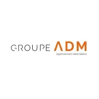 Voici le logo de la marque GROUPE ADM qui représente son identité graphique.