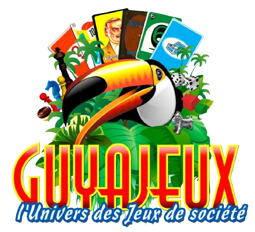 Voici le logo de la marque GUYAJEUX qui représente son identité graphique.