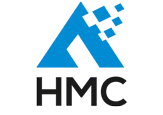 Voici le logo de la marque H.M.C qui représente son identité graphique.